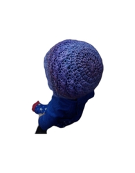 Háčkovaná čepice pro panenku Baby Born  obvod hlavy 34 cm