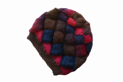 Pletená čepice Homeless barva brusinkový muffin velikost univerzální