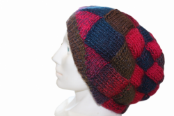 Pletená čepice Homeless barva brusinkový muffin velikost univerzální