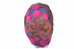 Pletená čepice Homeless barva brusinkový muffin velikost univerzální